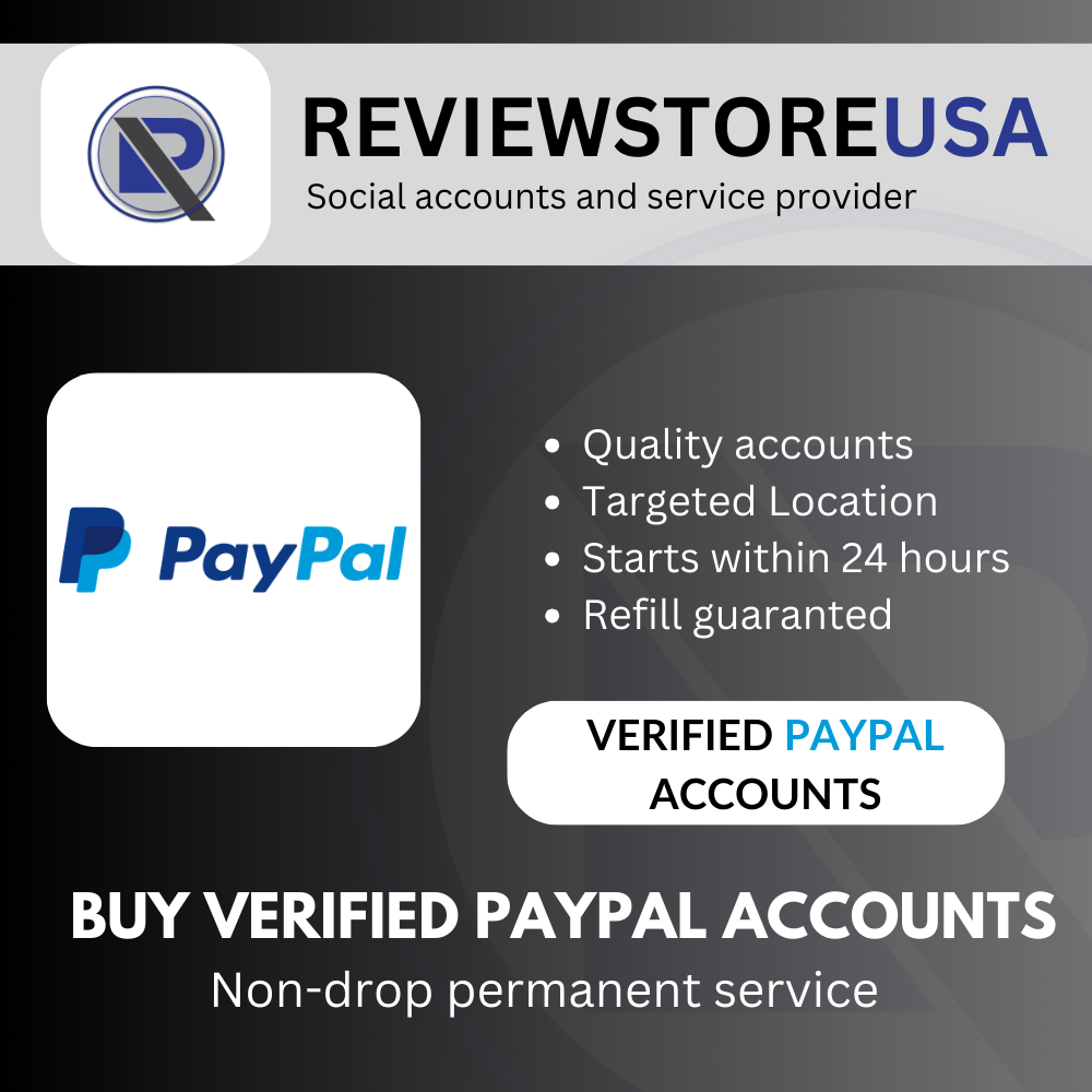 Buy Verified PayPal Accounts - ReveiwStoreUSA SEO Title