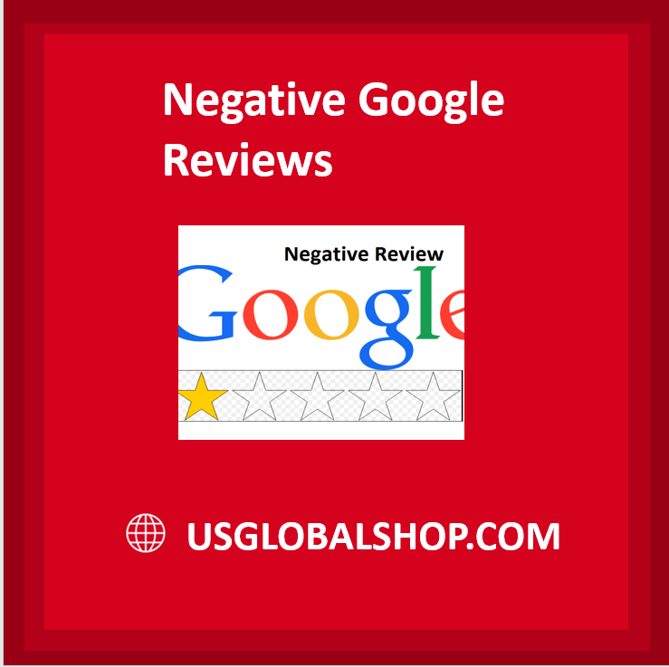 Buy Negative Google Reviews - 100% Google 1 Star Reviews