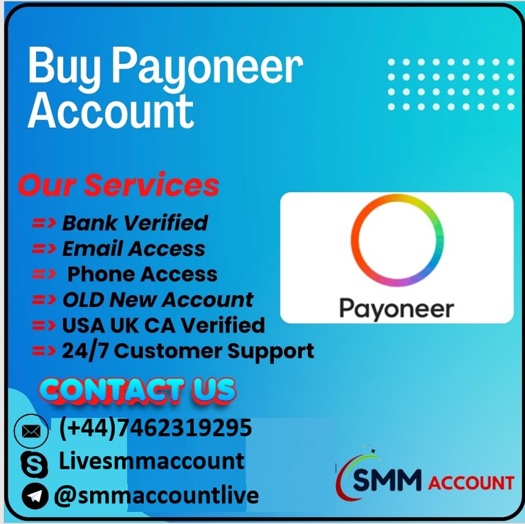 Buy Verified Payoneer account - 100% Full Verified Payoneer account