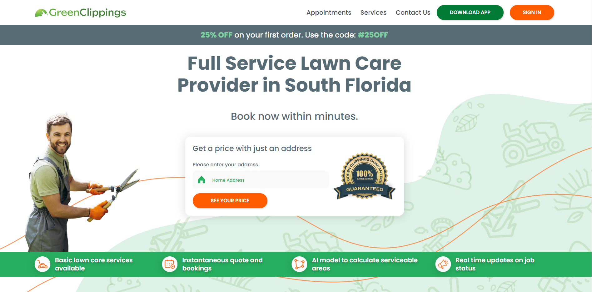 Premium Lawn Care Service, Local Lawn Mowing Atlantis, FL