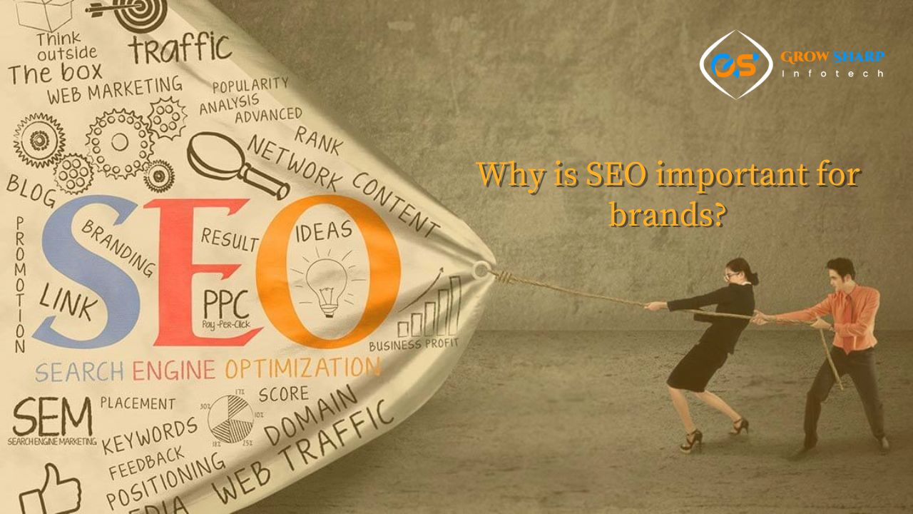 Why is SEO important for brands? - GrowSharp Infotech