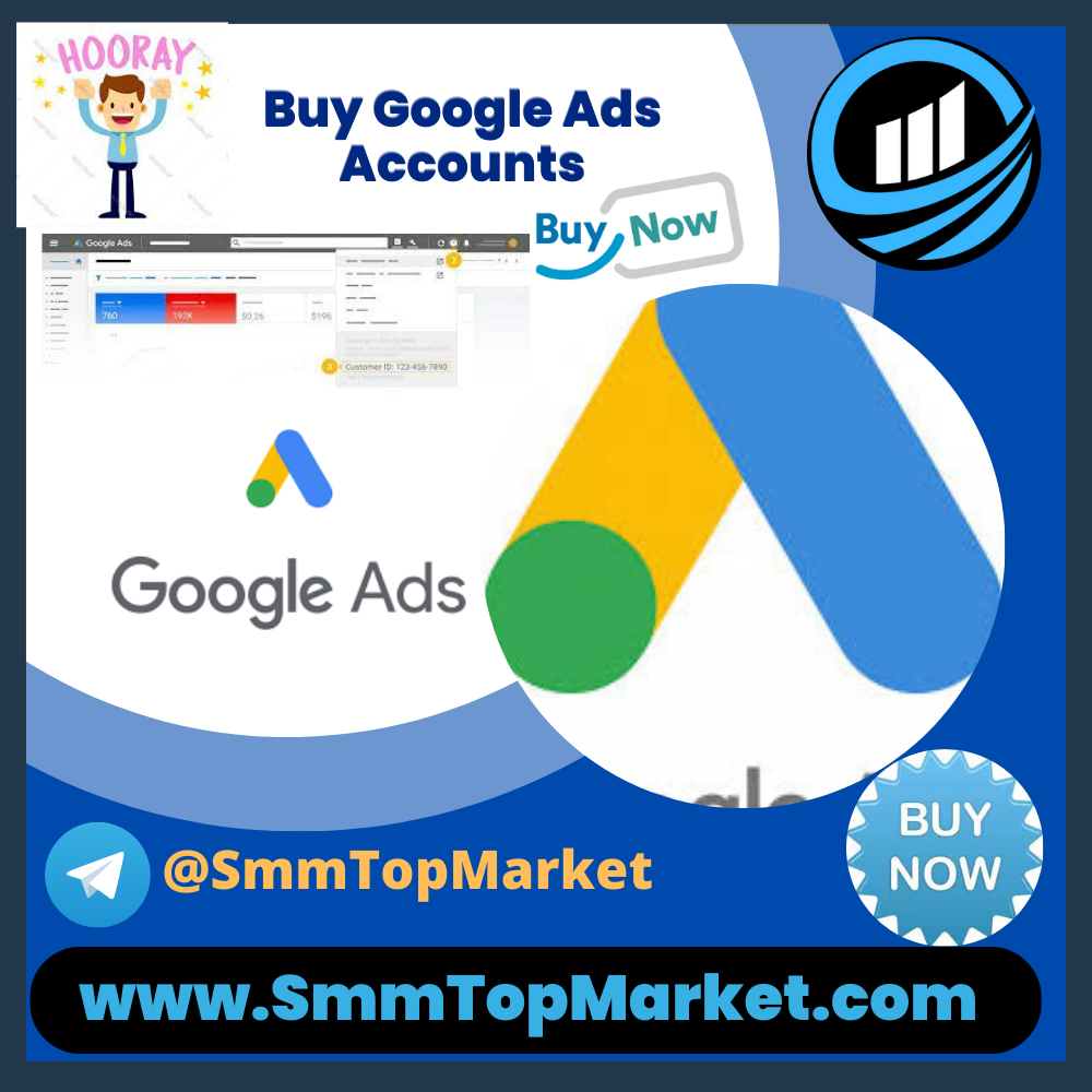 Buy Google Ads Accounts - SmmTopMarket