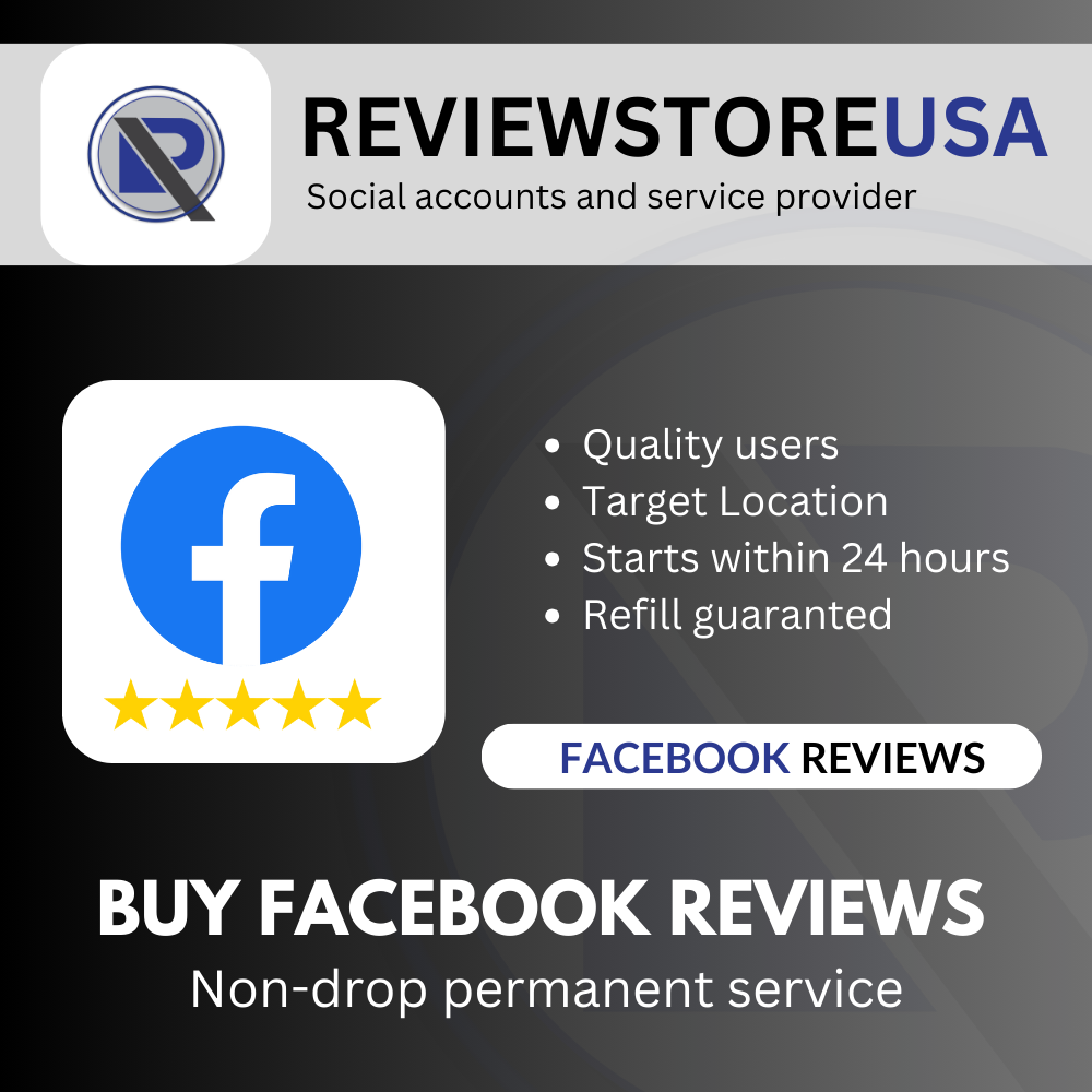 Buy Facebook Reviews - ReveiwStoreUSA SEO Title