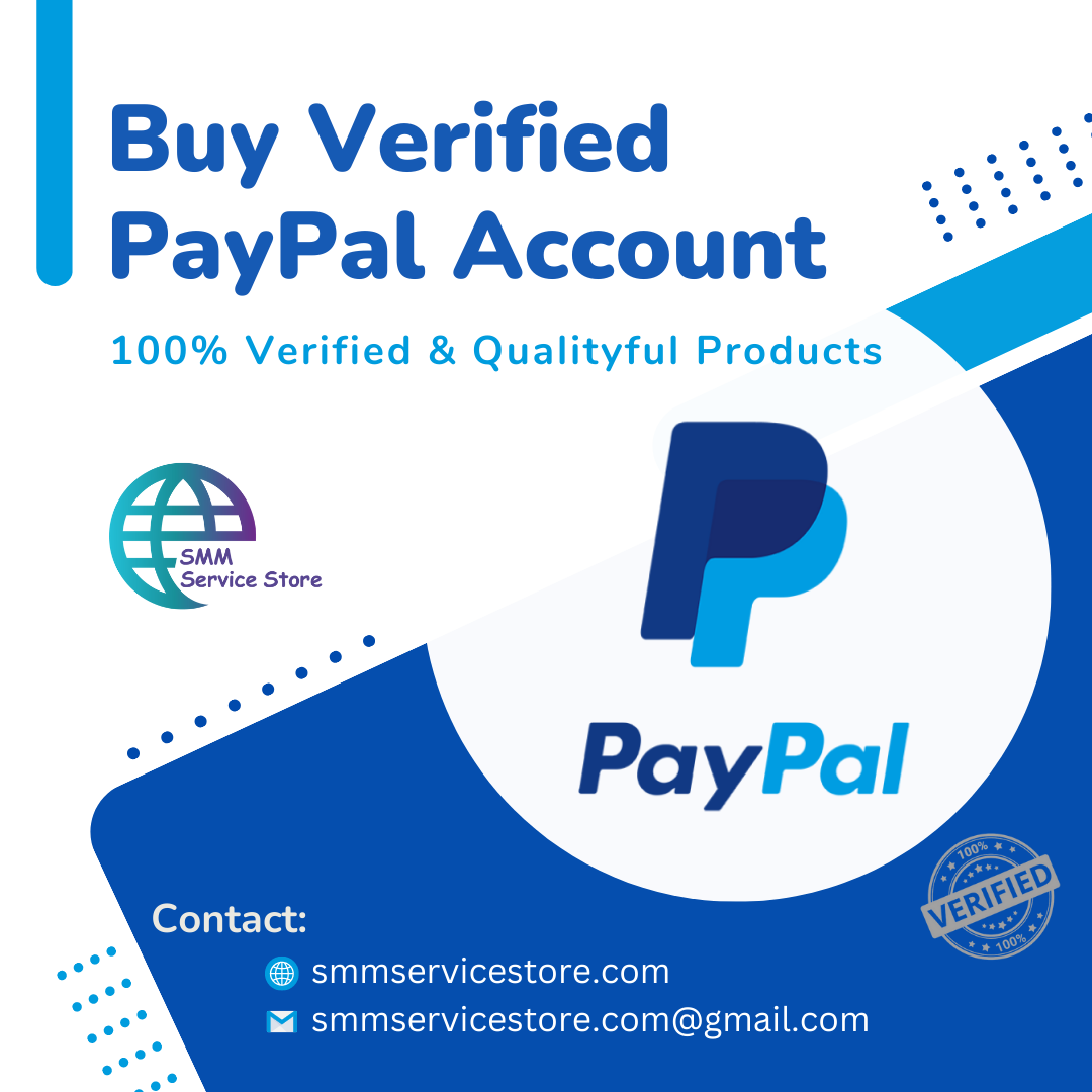 Buy Verified PayPal Account -Real & 100% Verified USA UK CA