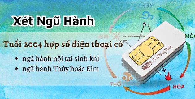 Số điện thoại hợp tuổi 2004 [Uy Tín] thi cử đỗ đạt & cải vận hạn