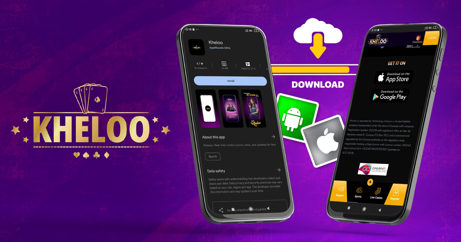 Kheloo App Download for Android (APK) and iOS (iPhone and iPad) - Kheloo