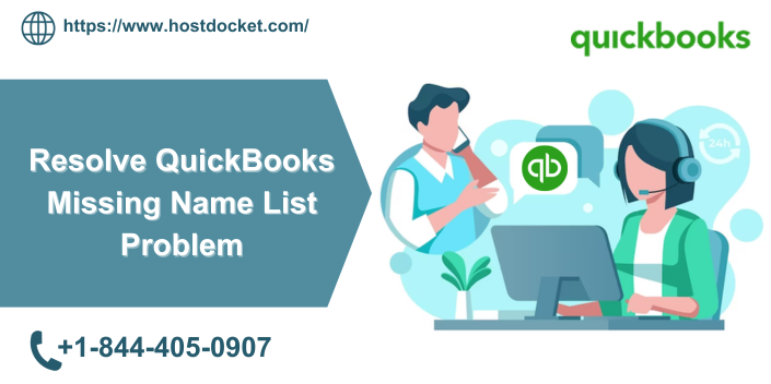 Resolve QuickBooks Missing Name List Problem