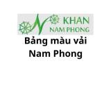 Bảng màu vải Nam Phong