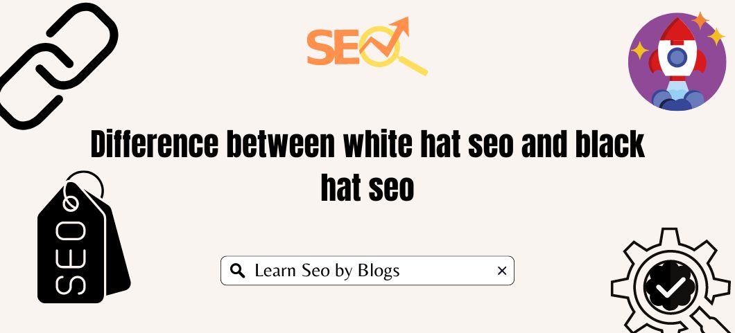No 1 Types of seo white hat seo and black hat seo
