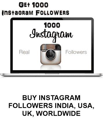 Buy Instagram Followers India, USA, Australia,Worldwide
