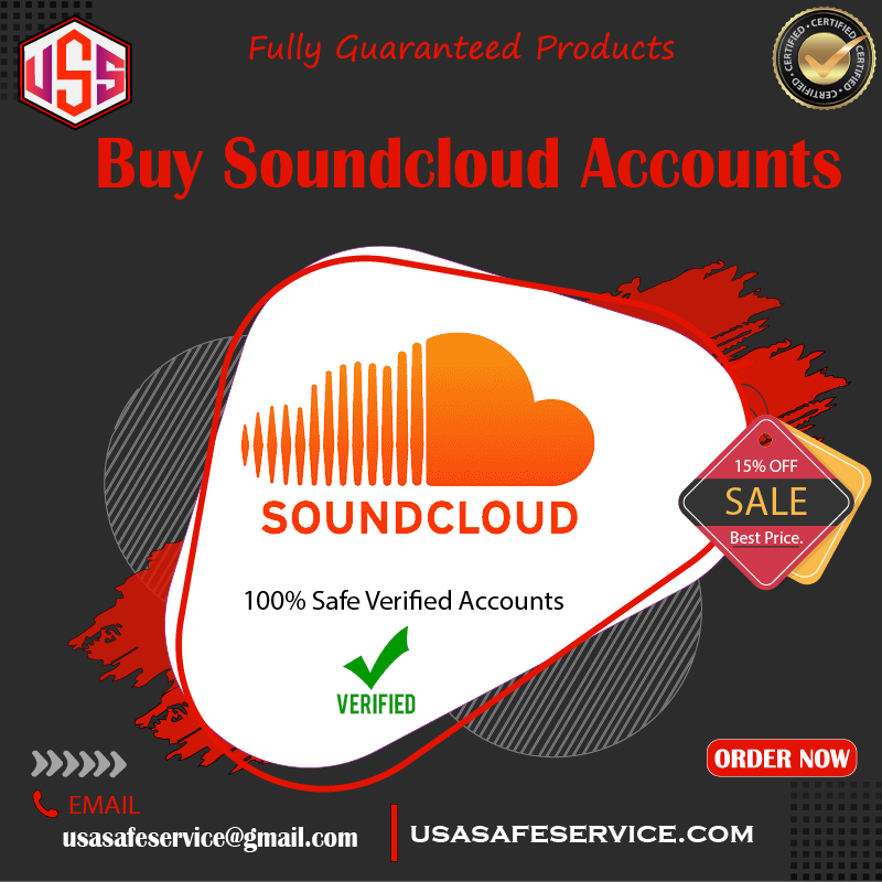 Buy SoundCloud Accounts - Safe & Real Soundcloud Accounts