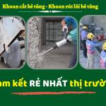 Khoan cắt bê tông Hải Phòng