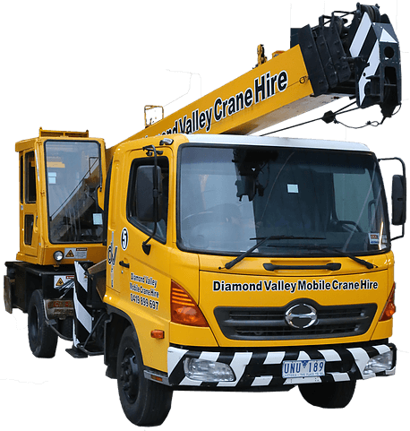 Hire 7 Tonne Slew Crane For Swimming Pool & Spa Installation Services Melbourne