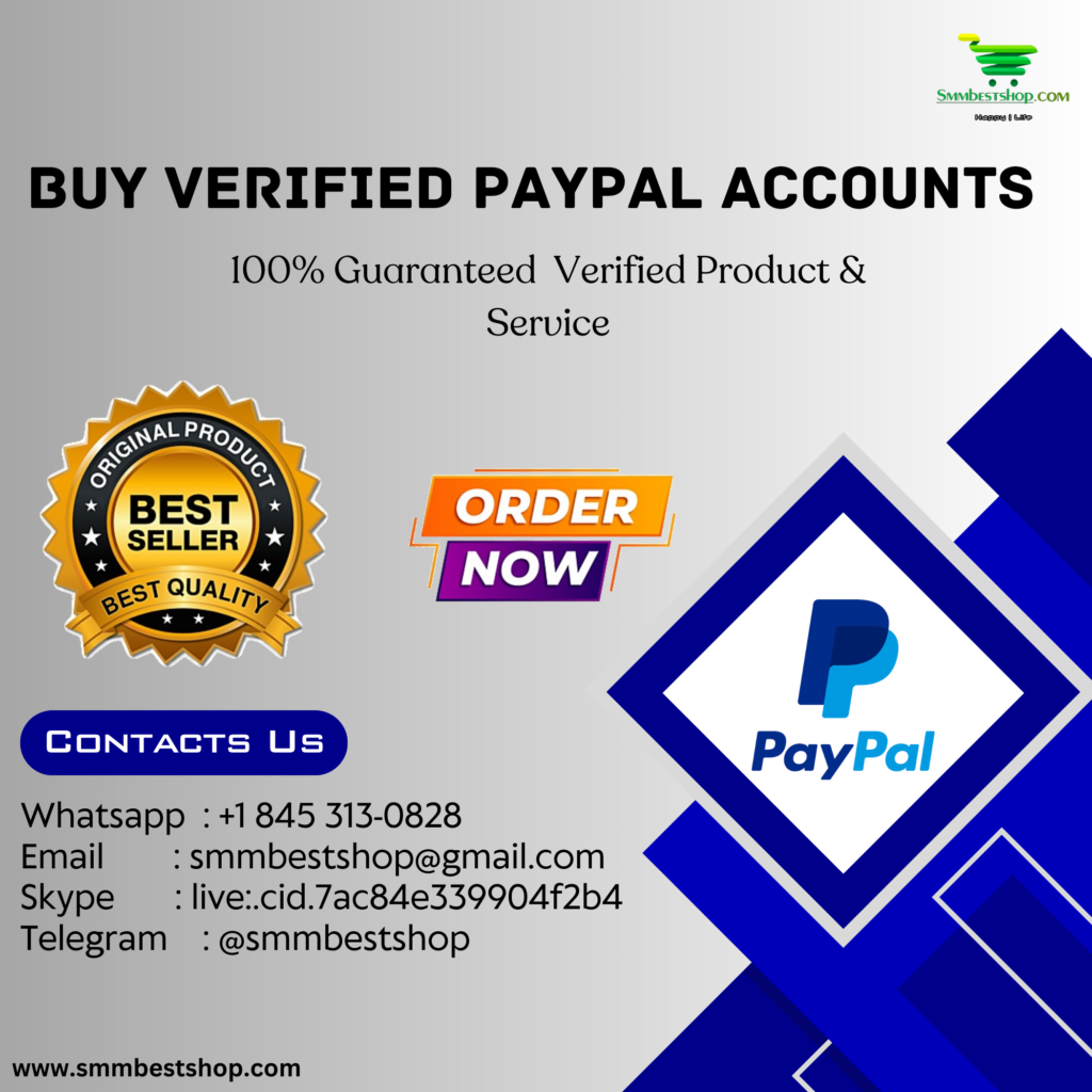 Buy Verified PayPal Accounts - 100% Safe & Secure