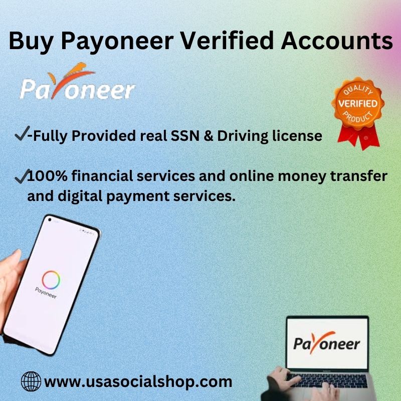Buy Verified Payoneer Accounts-SSN, Driving license Verified