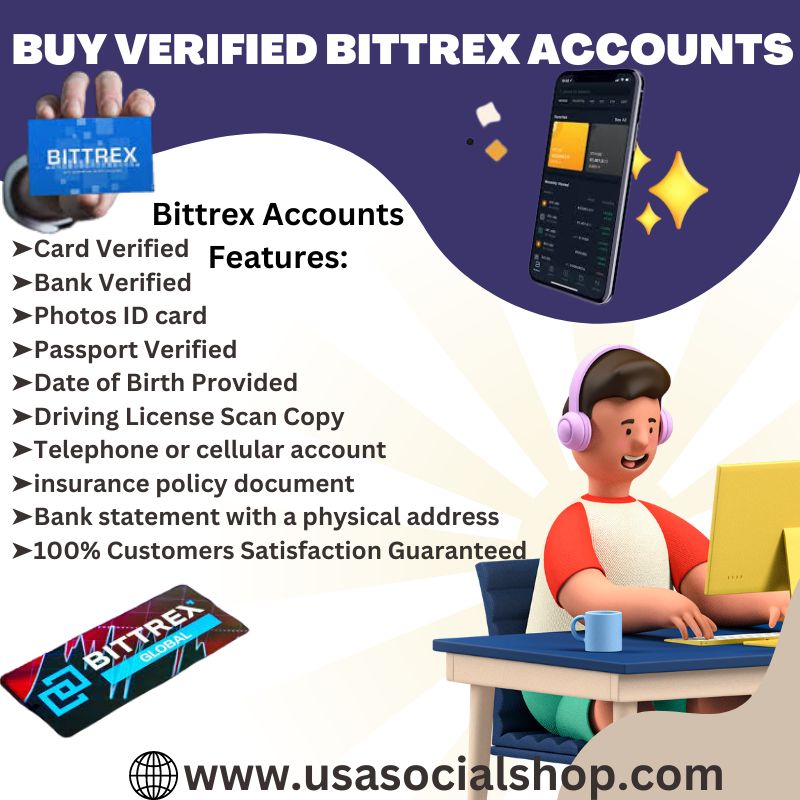 Buy Verified Bittrex Accounts-All document verified & Secure