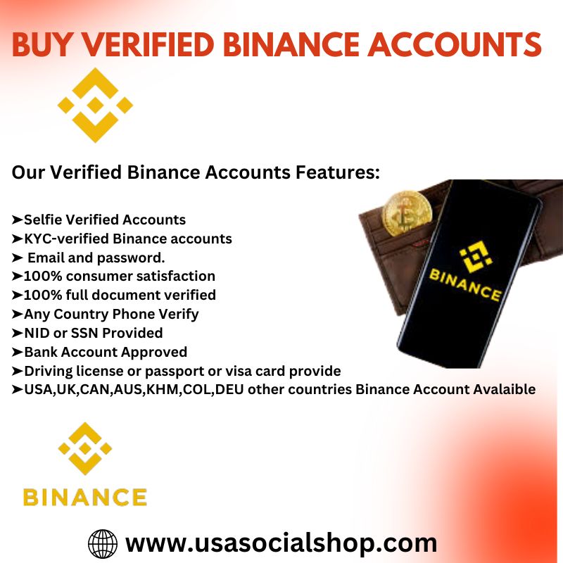 Buy Verified Binance Accounts-100% SSN, NID & KYC Verified