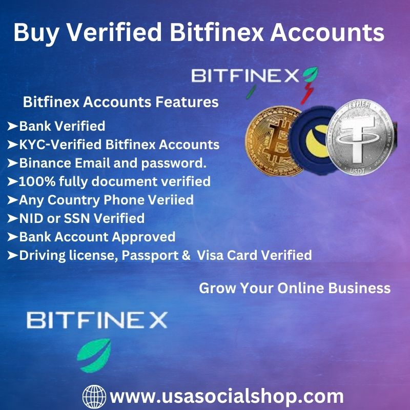 Buy Verified Bitfinex Accounts-100% SSN & KYC Verified