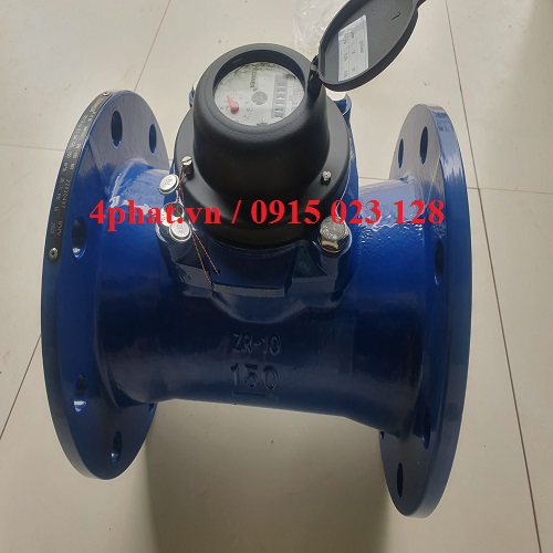 Đồng hồ nước Zenner DN150 Qn150 ống phi 168