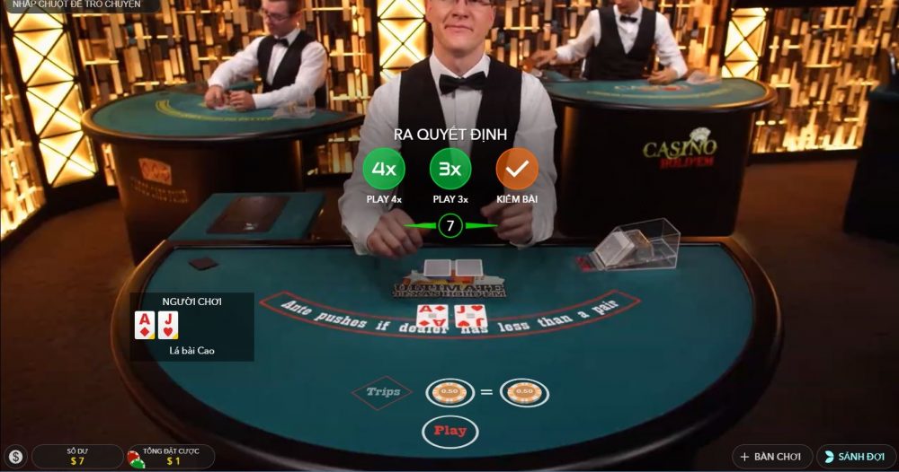 Hướng dẫn cách chơi Poker cơ bản ở nhà cái HappyLuke trong 3 phút