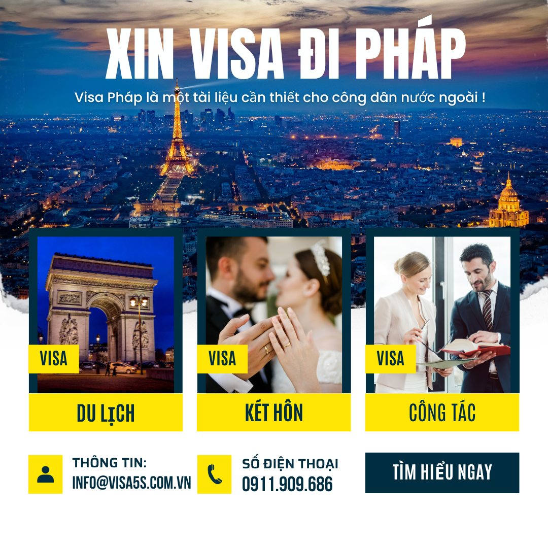 Dịch Vụ Visa Pháp trọn gói 2023 -nhanh chóng -chi phí thấp