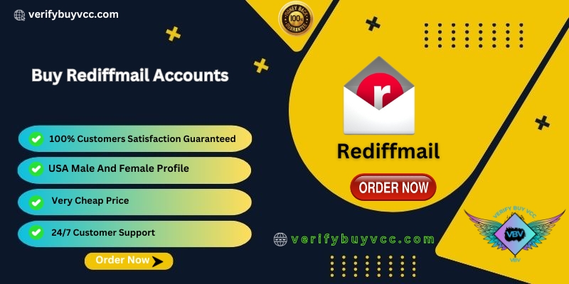 Buy Rediffmail Accounts - 100% | (Bulk, Aged, PVA)