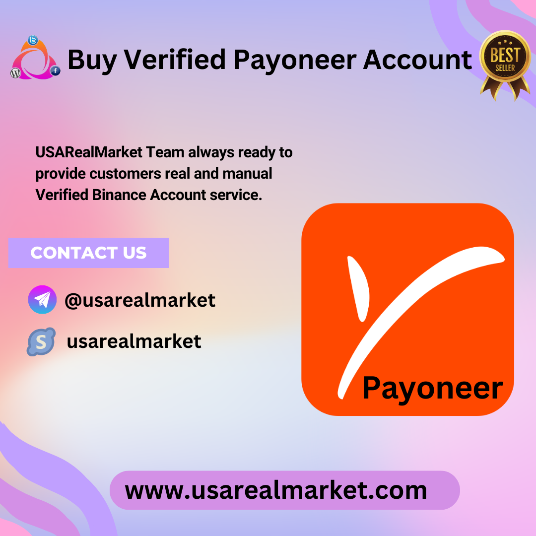 Buy Verified Payoneer Account - 100% safe document