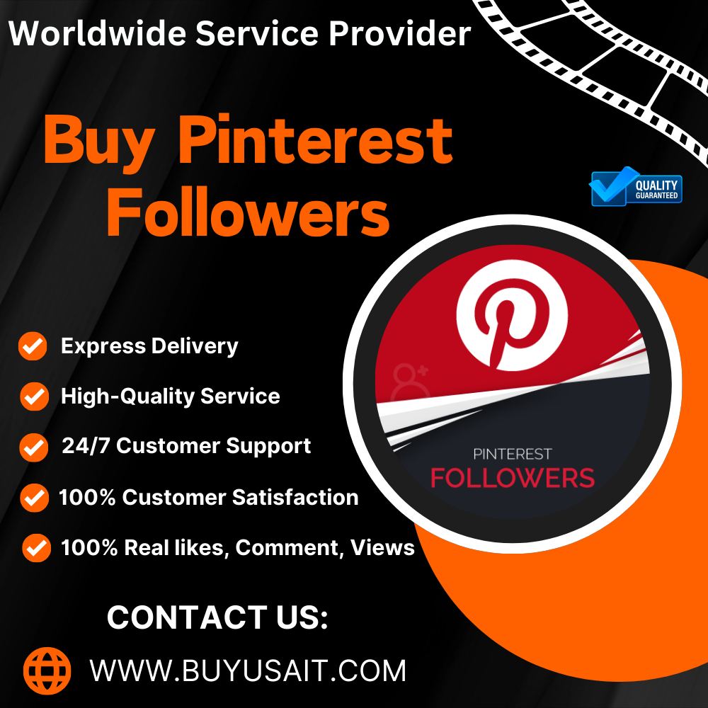 Buy Pinterest Followers - Real, Active & Custom