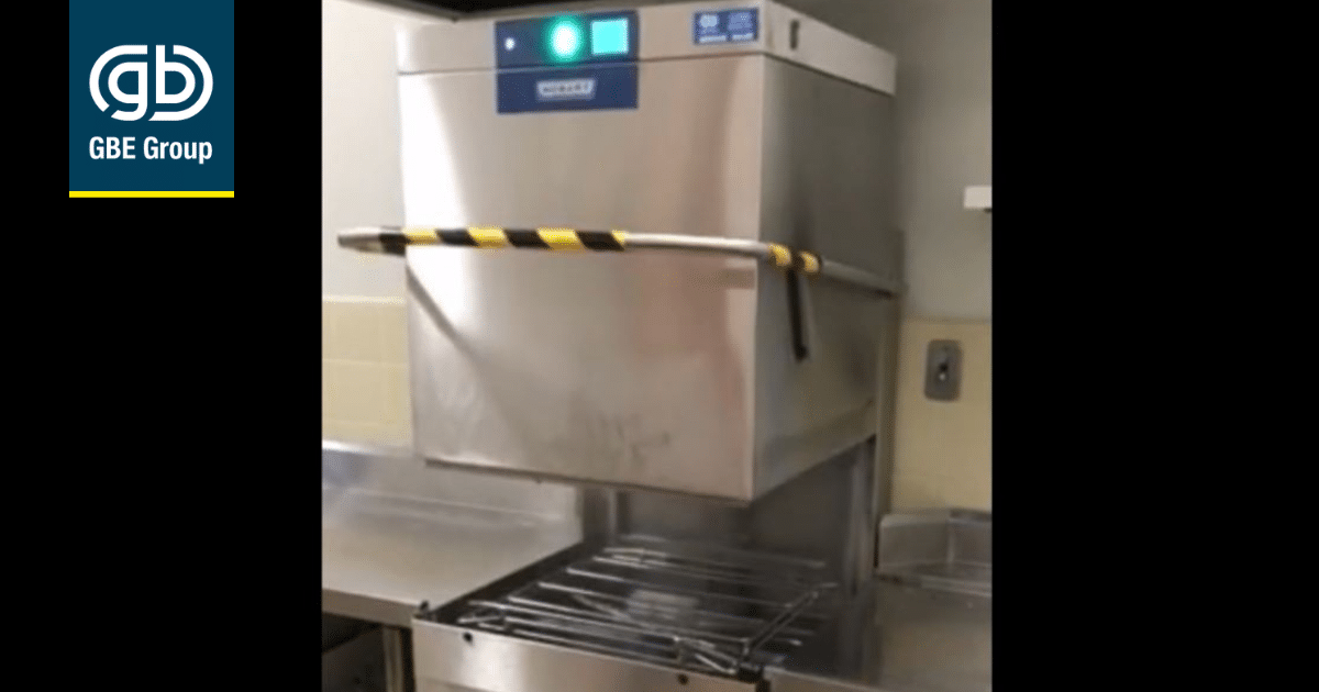 Hood Lift Dishwasher