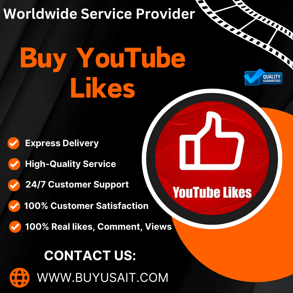 Buy YouTube Likes - Real, Instant Delivery