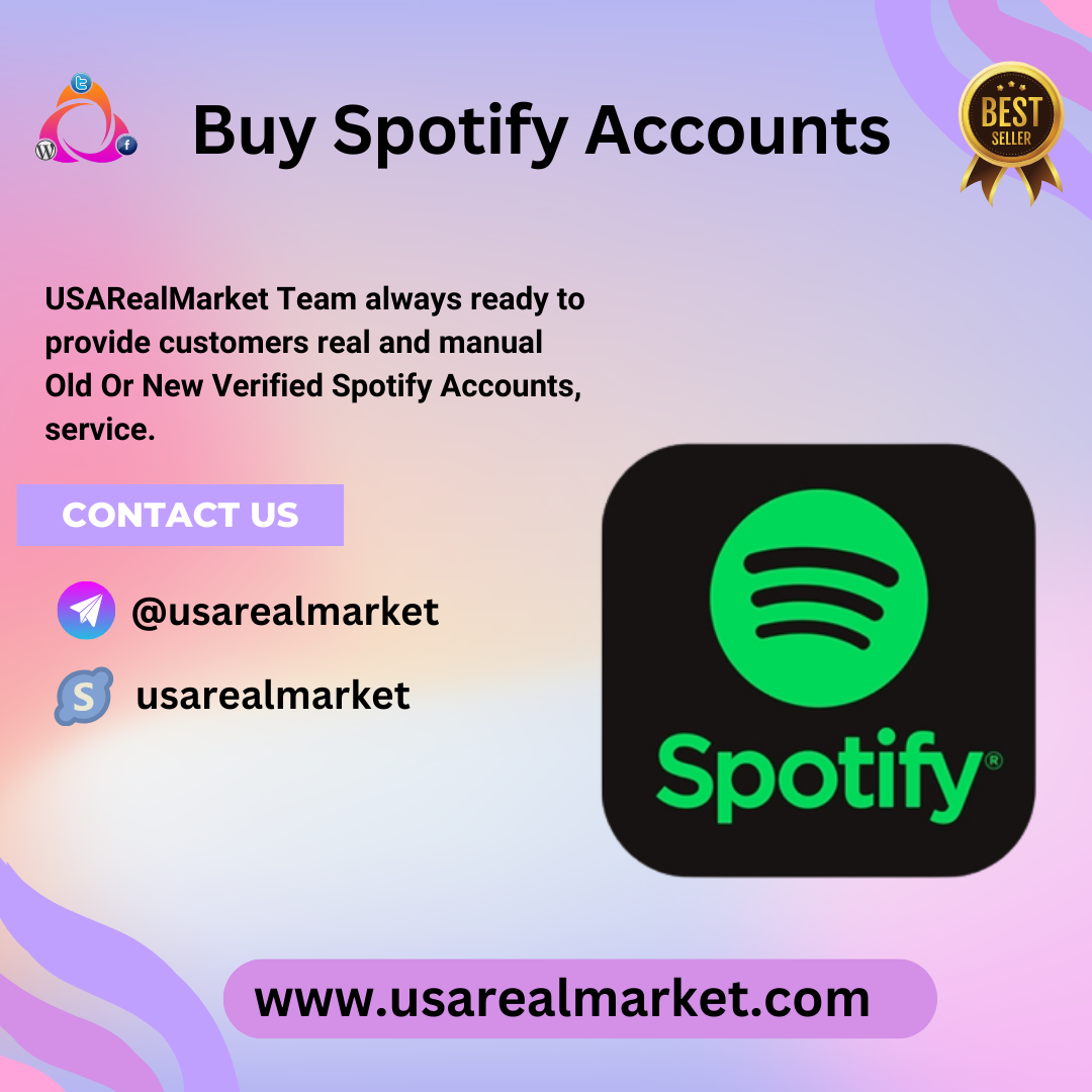 Buy Spotify Accounts - 100% Real, Bulk, Cheap