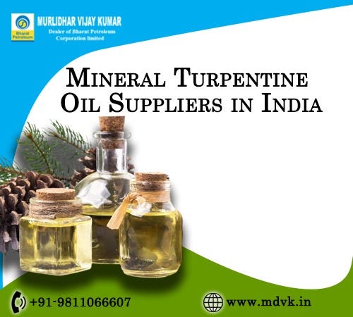Reliable Mineral Turpentine Oil Suppliers in India — Your Trusted Source | by Murlidhar Vijay Kumar | Dec, 2023 | Medium