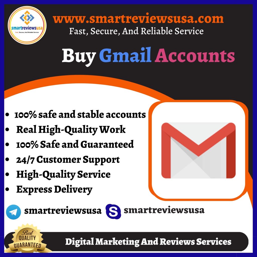 Buy Gmail Accounts | Old Or New, 100% PVA Verified Accounts