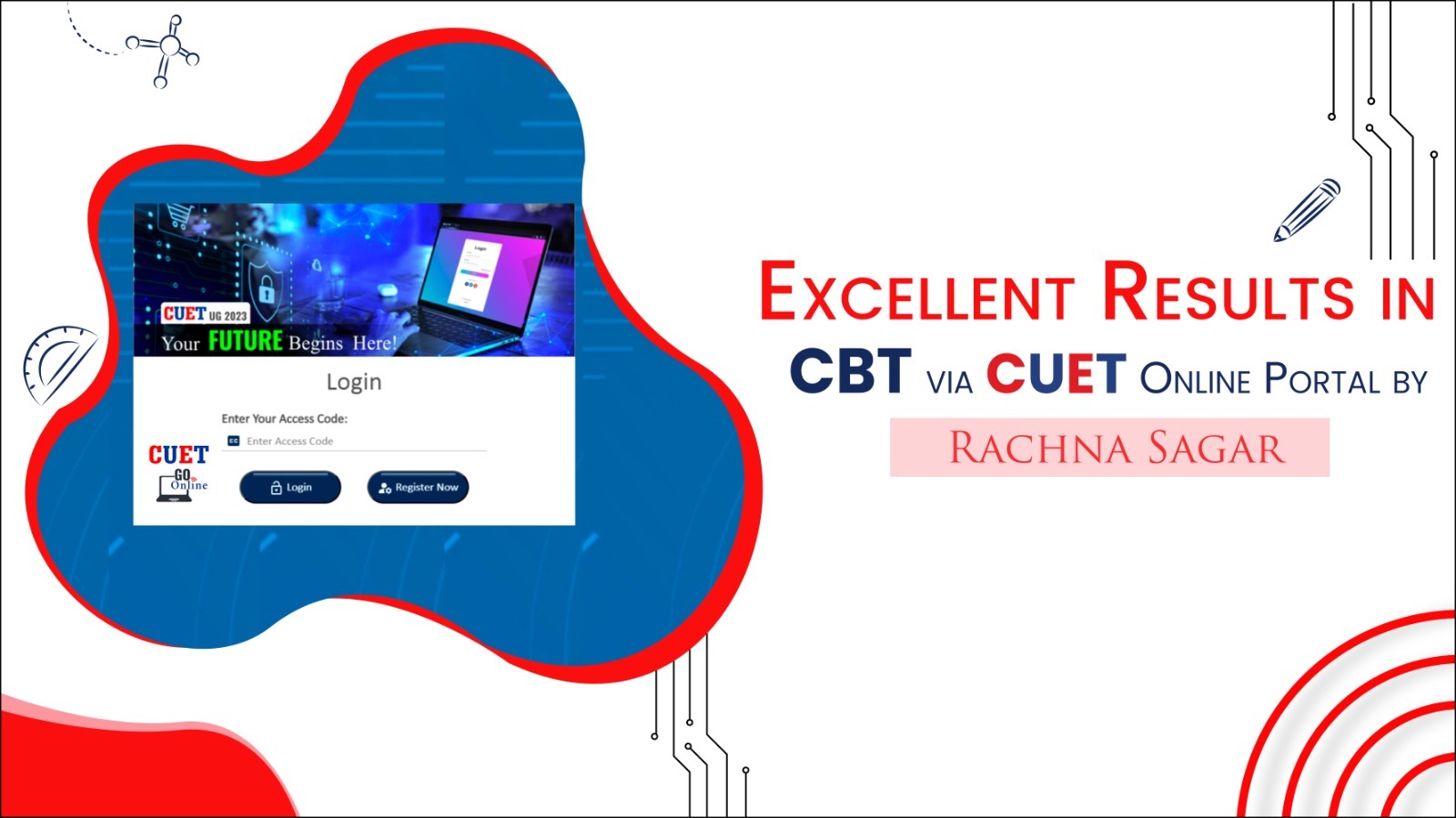 Promoting Digital mode of learning using CUET Online Portal | Rachna Sagar