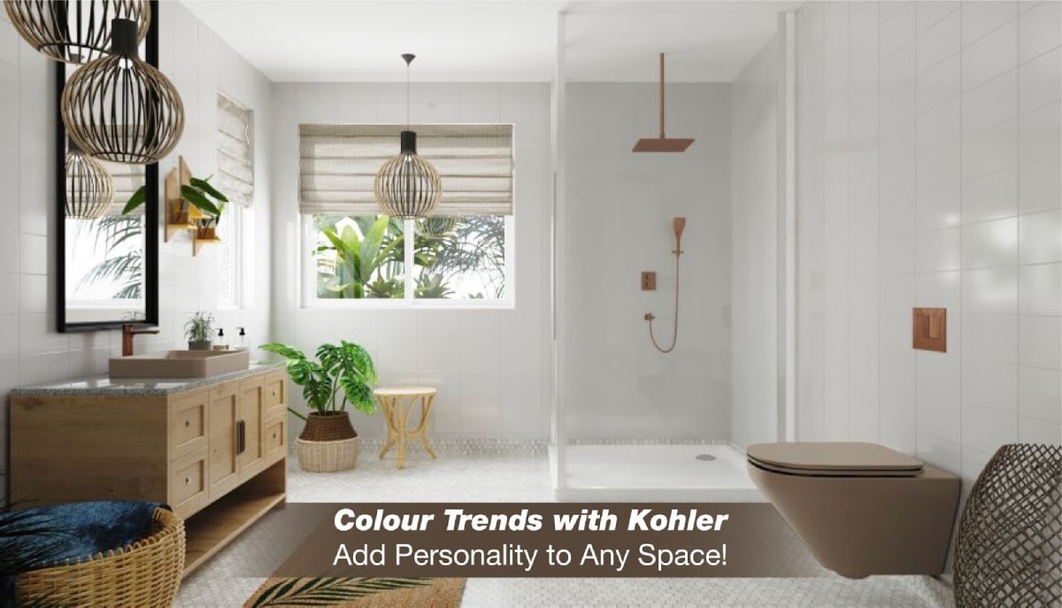 Kohler Colour Trends: Adding Personality to Your Bathroom and Kitchen - Kohler Nepal
