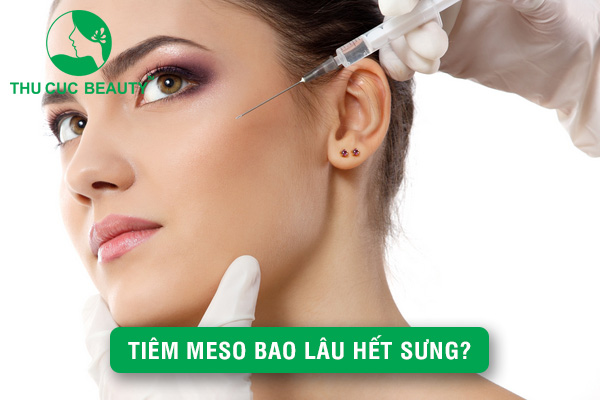 Tiêm Meso bao lâu hết sưng? - Bệnh viện Thẩm mỹ Thu Cúc Sài Gòn