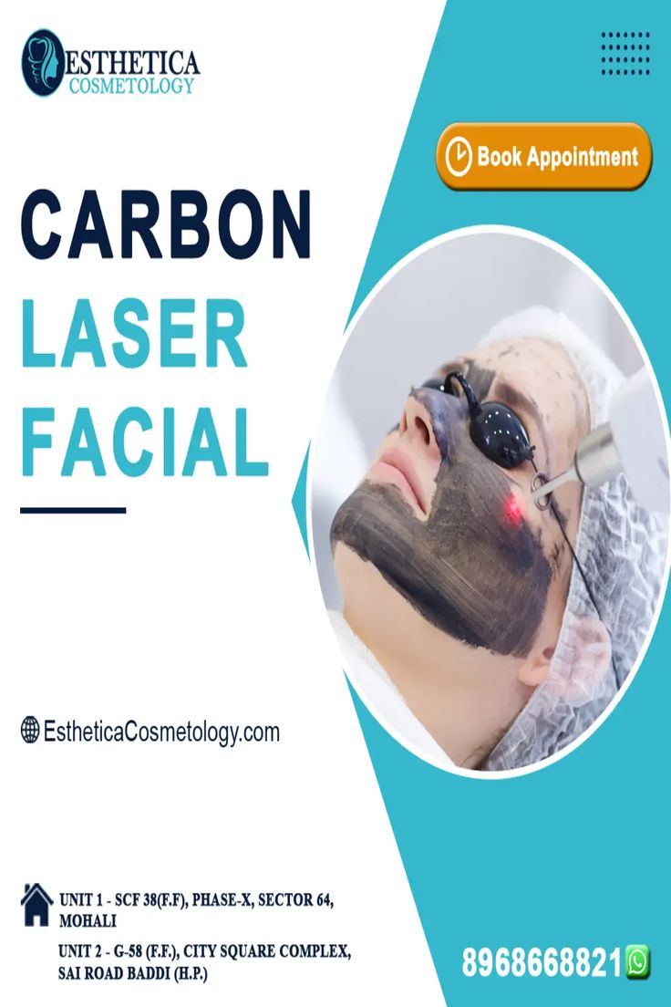 Pin on carbon facial treatment in chandigarh