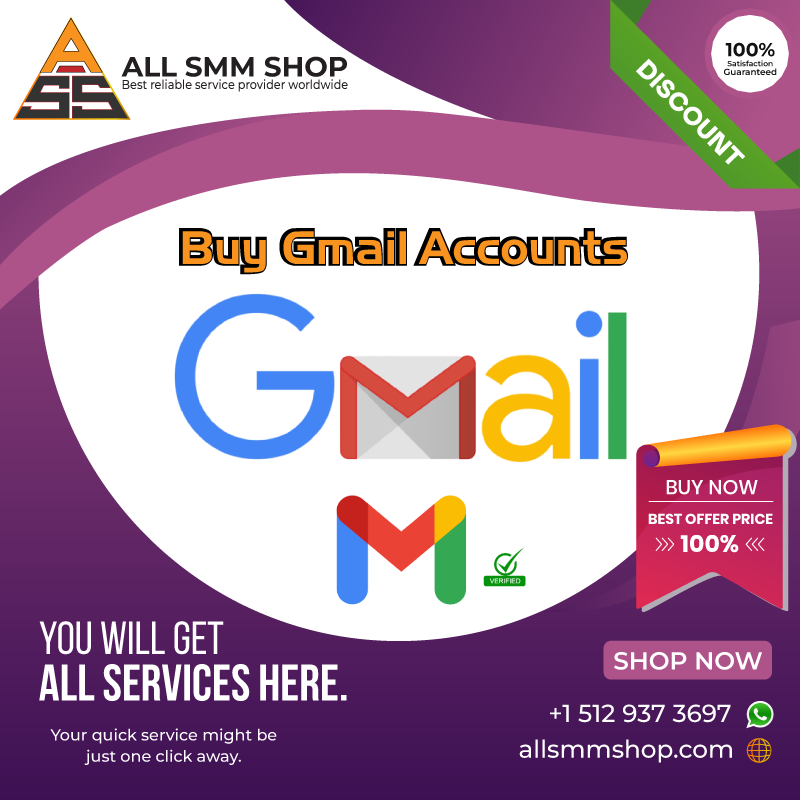 Buy Gmail Accounts - 100% secured & verified accounts