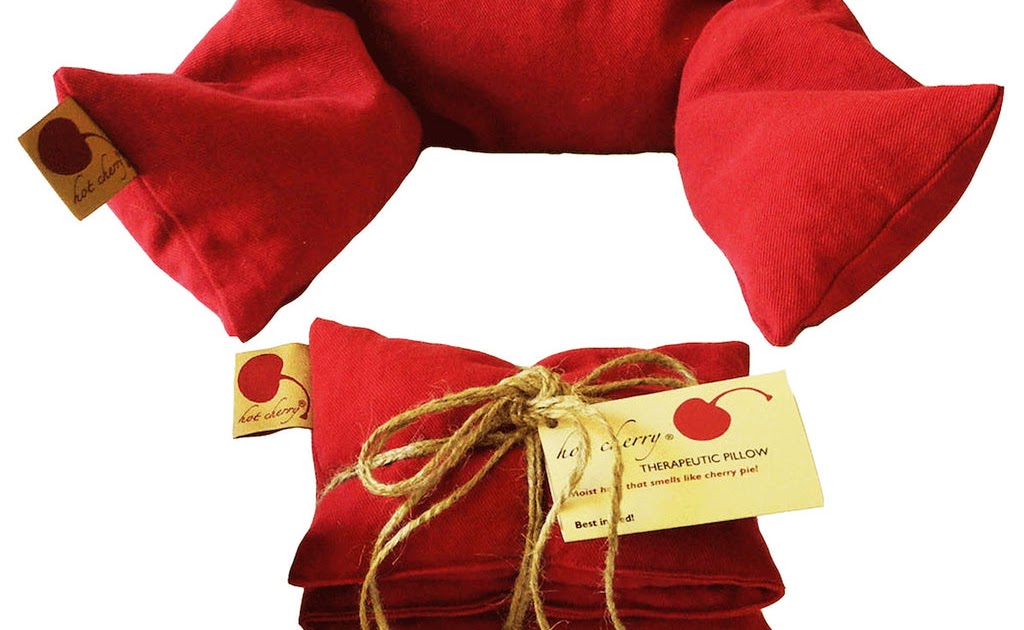 The Therapeutic Magic of Hot Cherry's Cherry Pit Neck Wrap and Cherry Pillows