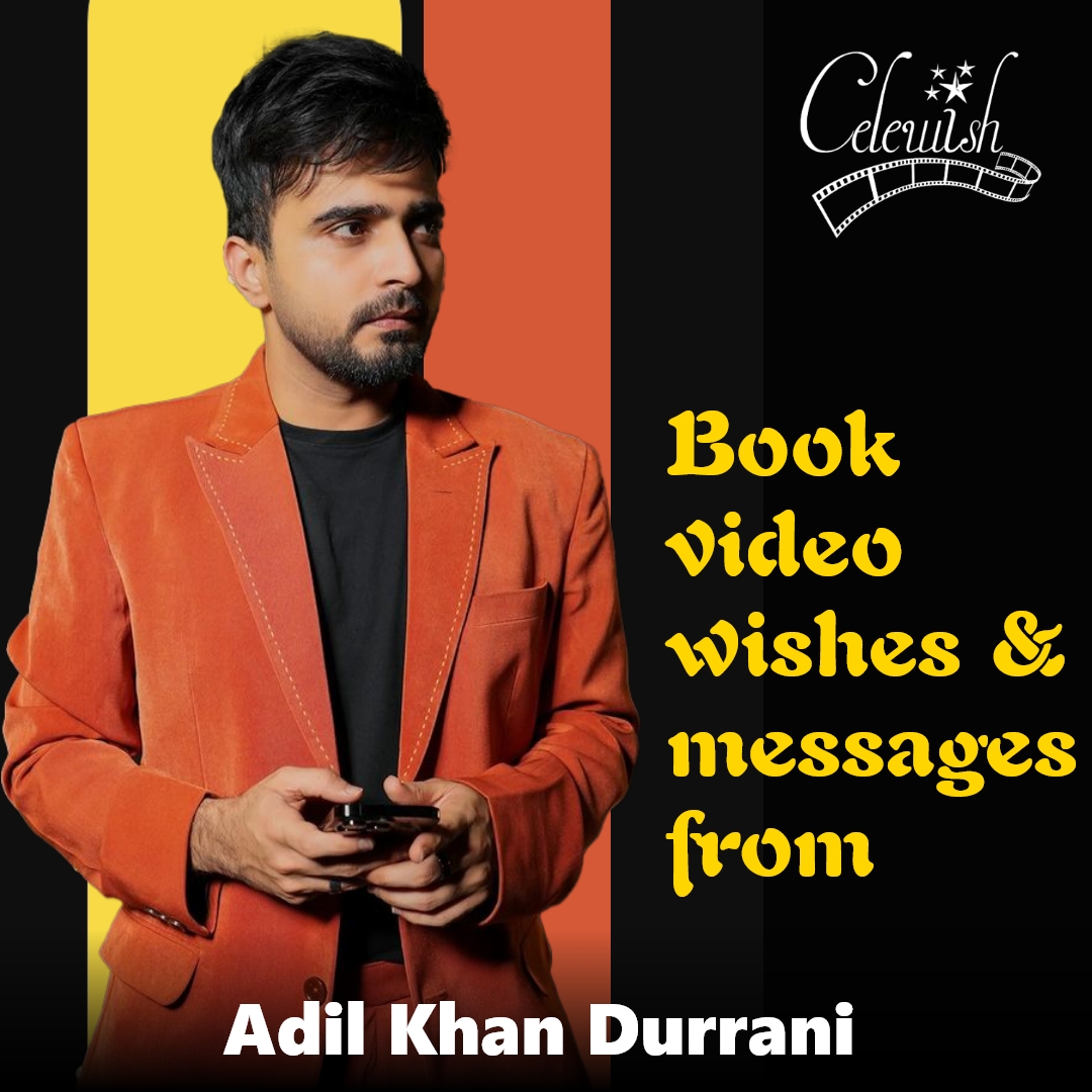 Book video wishes & messages from Adil Khan Durrani hosted at ImgBB — ImgBB