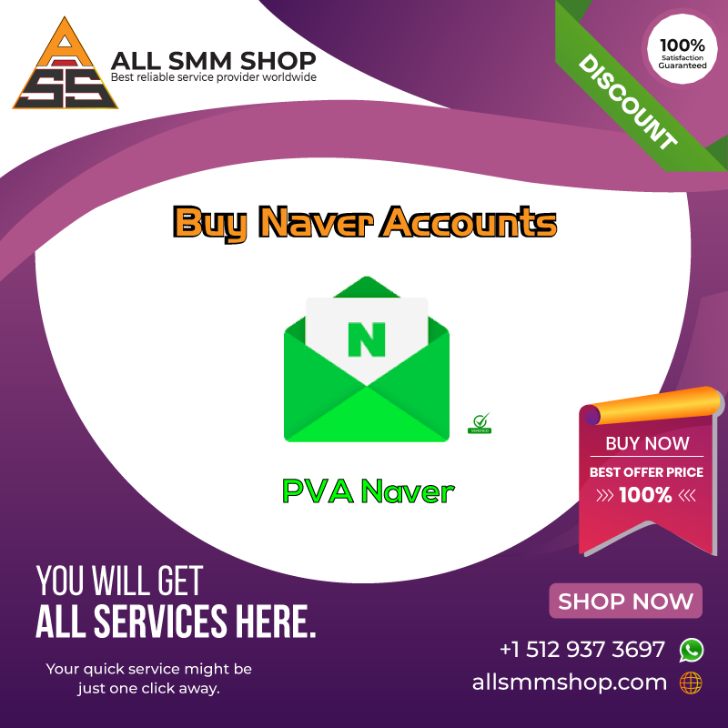 Buy Naver Accounts - 100% Real, Safe & Phone Verified