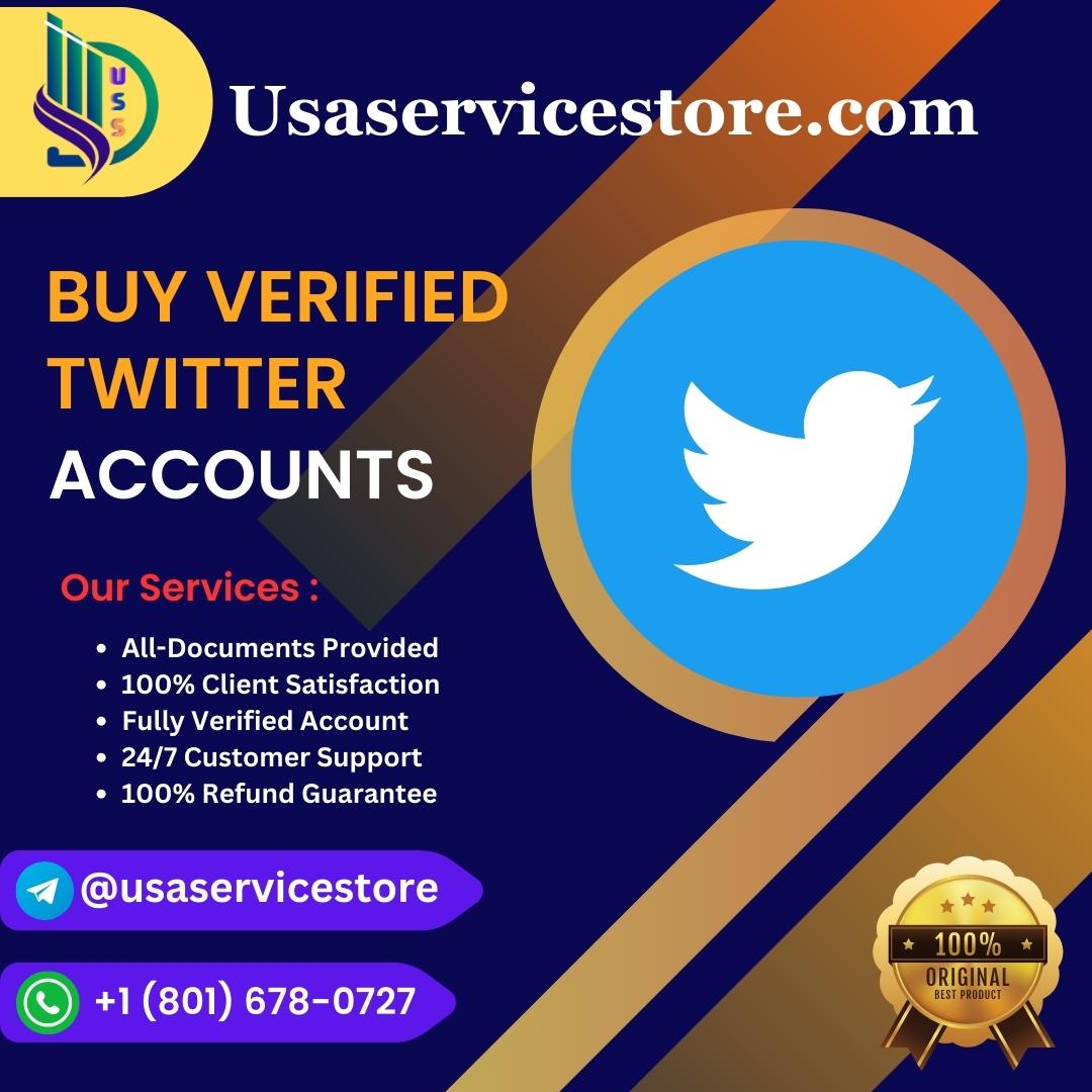 Buy Verified Twitter Account - 100% USA Phone Verified, Best