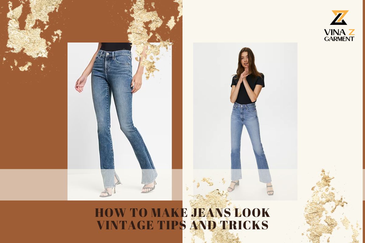 How To Make Jeans Look Vintage Tips And Tricks