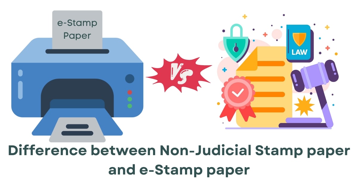 Difference between Stamp Paper and e-Stamp Paper - eDrafter.in