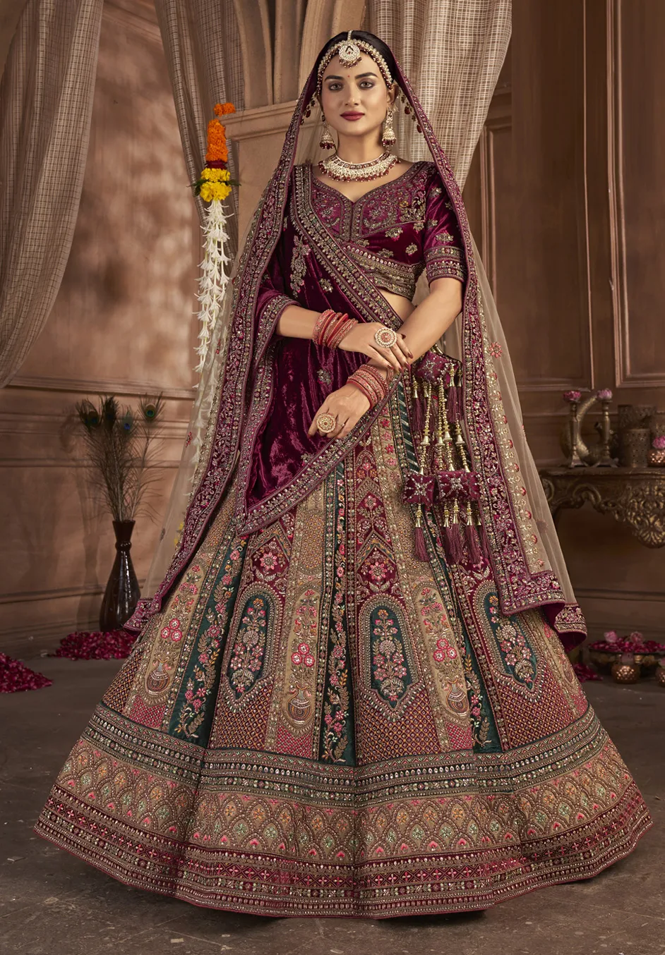 Destination Elegance: Lehenga Styles That Will Make You a Wedding Style Icon | Indian Wedding Saree