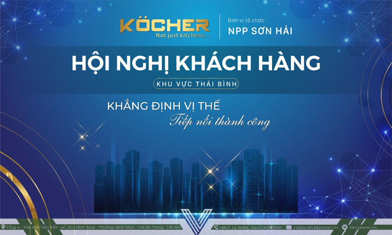 Top 10 mẫu backdrop hội nghị khách hàng đẹp ấn tượng 2024