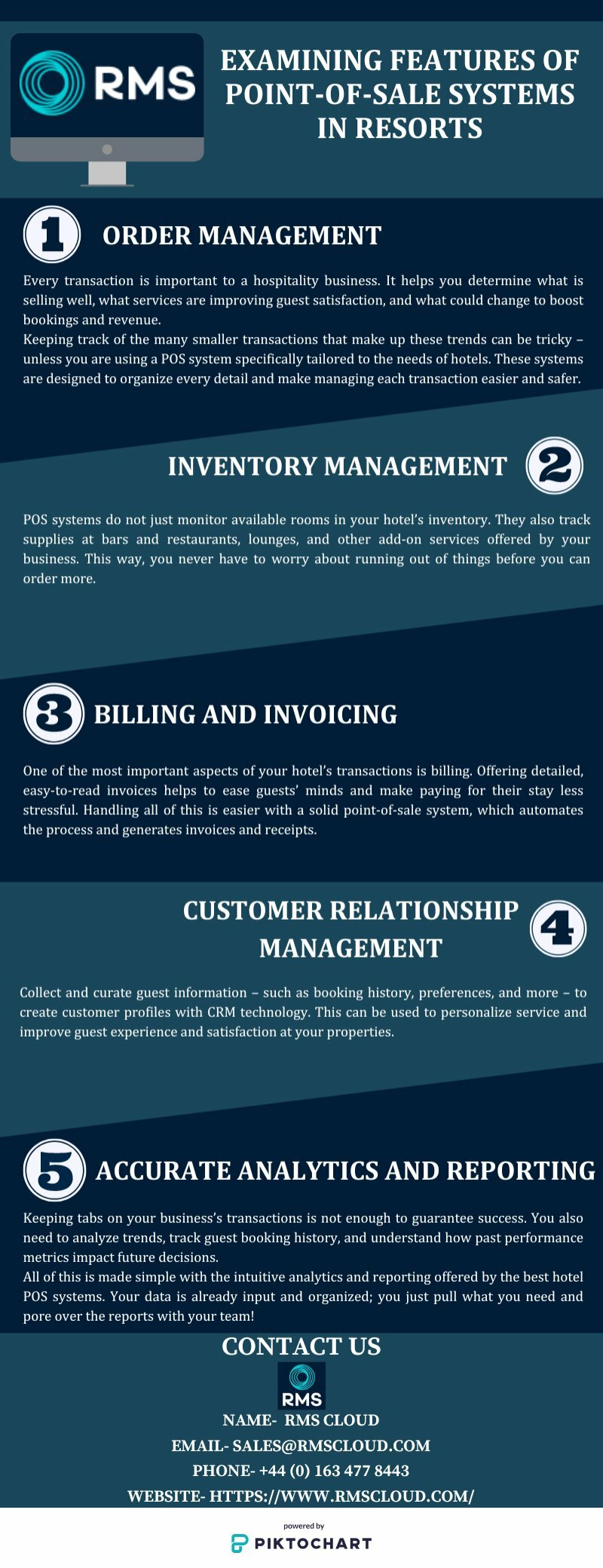 Examining Features of Point-of-Sale Systems in Resorts | Piktochart Visual Editor