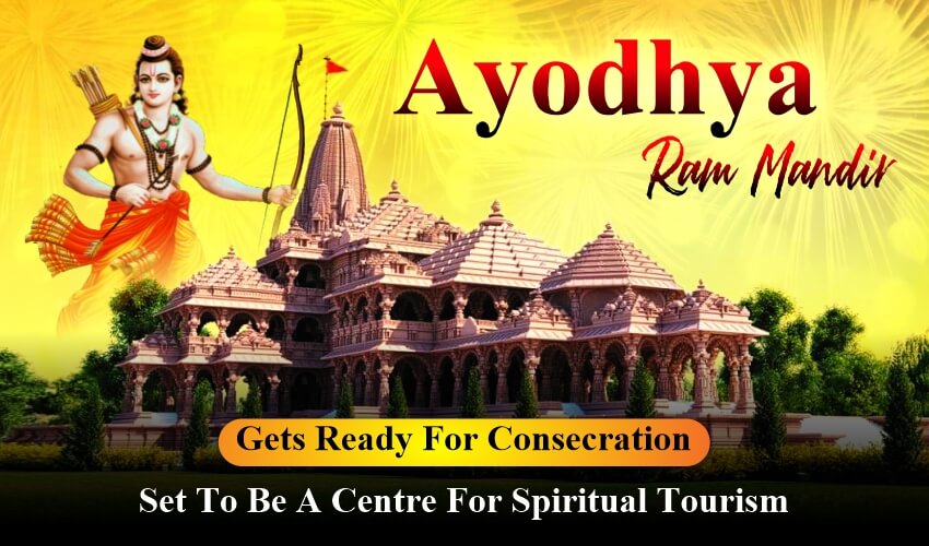 Ayodhya Ram Mandir Gets Ready for Consecration, Set to be a Centre for Spiritual Tourism