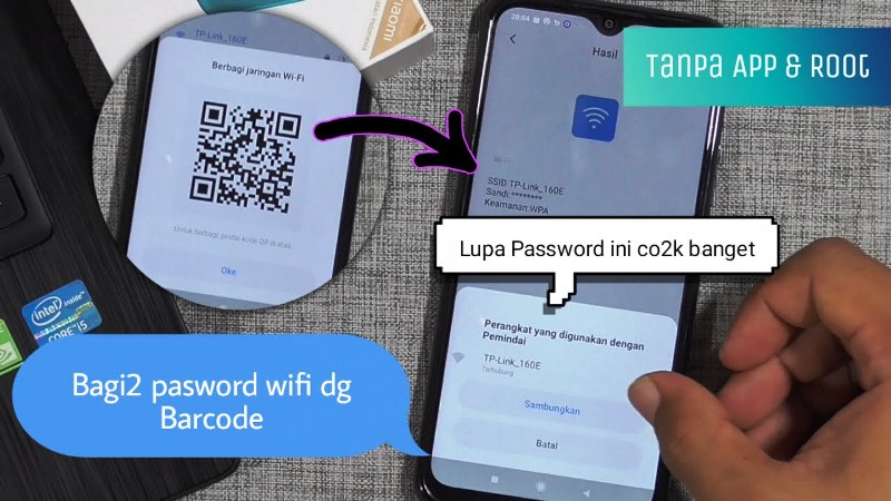 Cara Berbagi Kata Sandi WiFi di HP Xiaomi Pakai Kode QR