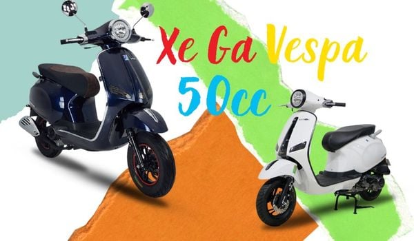 Gợi Ý Các Mẫu Xe Ga Vespa 50cc Đẹp, Đáng Mua Nhất Hiện Nay